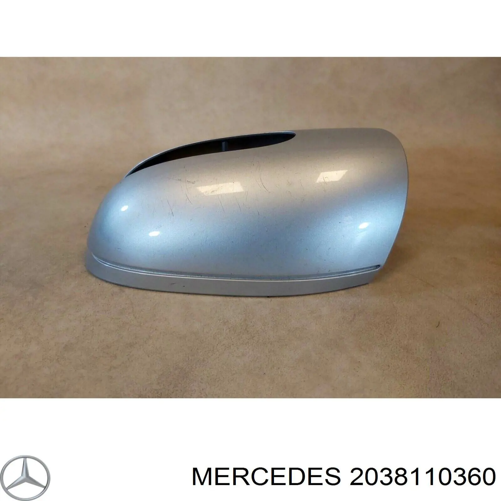 Накладка лівого бокового дзеркала Mercedes A2038100164 ціна, від 47.81 USD
