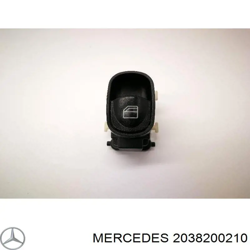 Кнопка вмикання двигуна склопідіймача передня права на Mercedes C (W203)