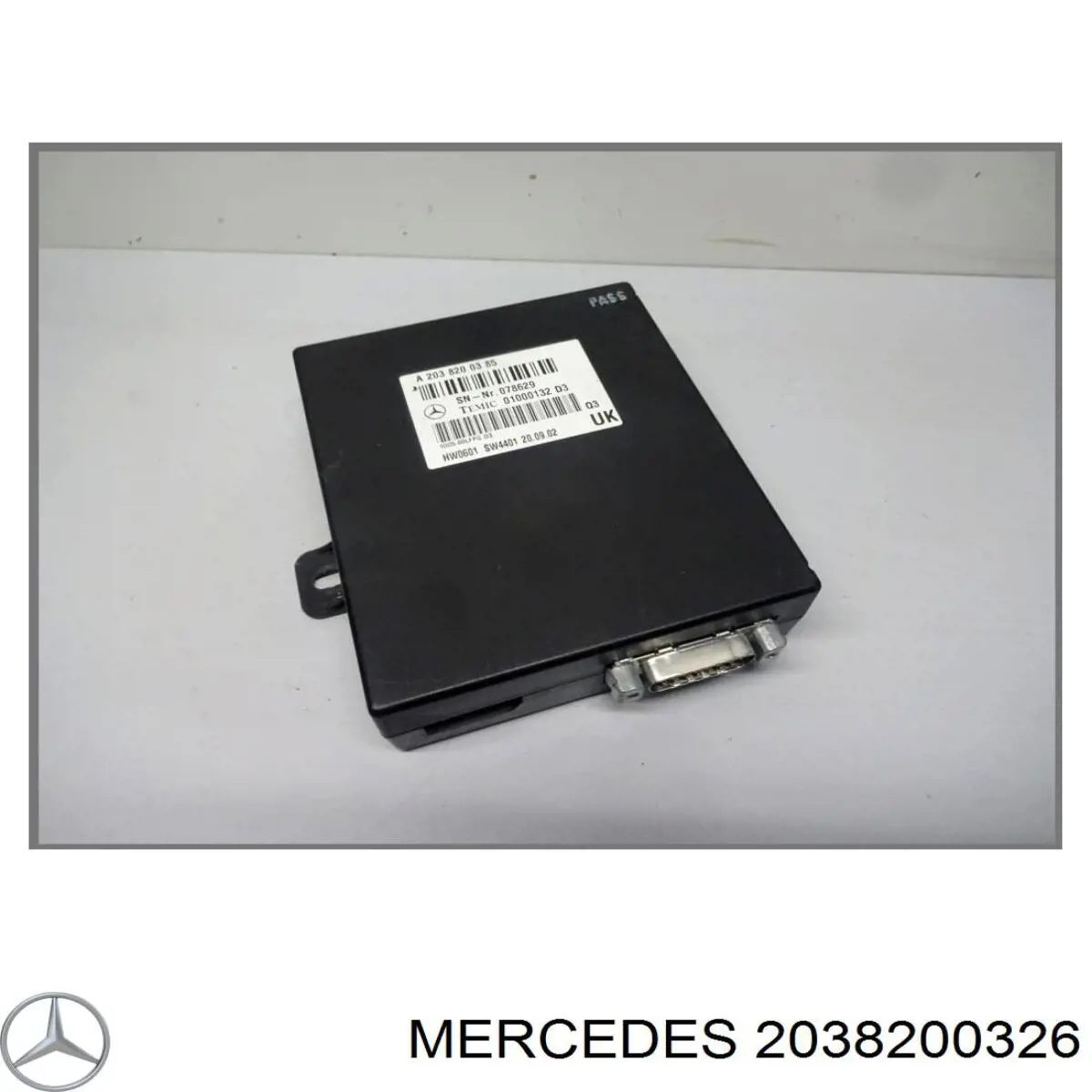  Mercedes A2038200326 ціна, від 12.67 USD