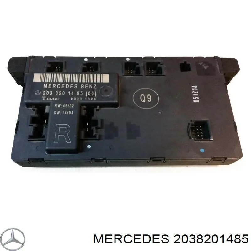 Блок комфорту на Mercedes C (W203)