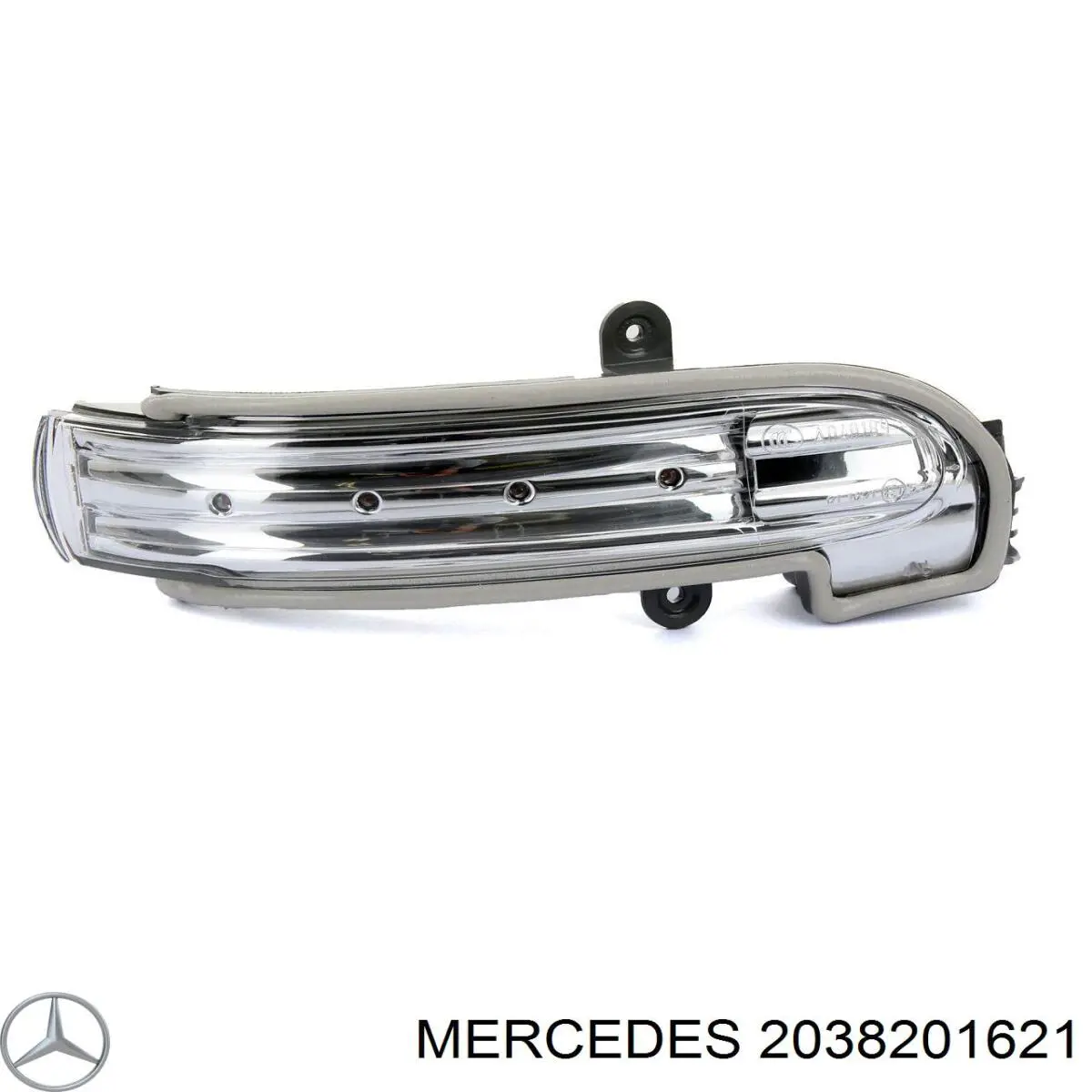 2038201621 Mercedes покажчик повороту дзеркала, правий