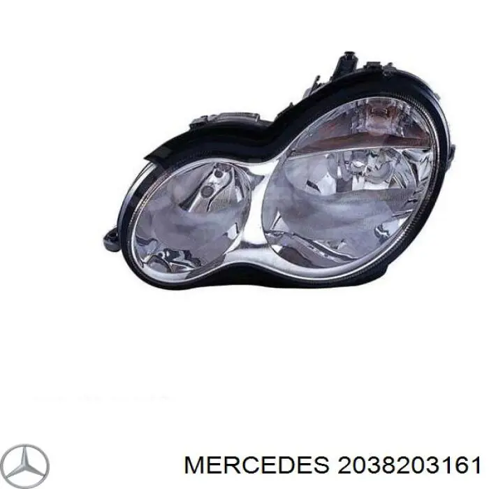 Фара ліва 301166205 Mercedes