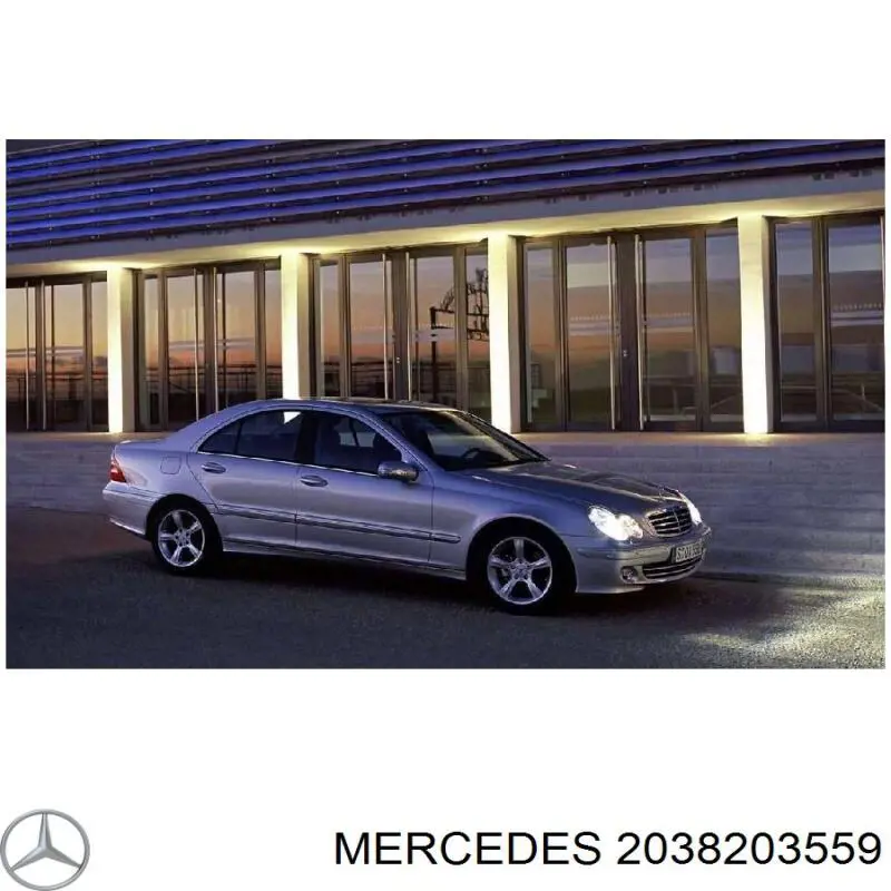 Фара ліва A2038203559 Mercedes