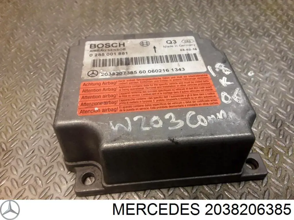 A2038207385 Mercedes 