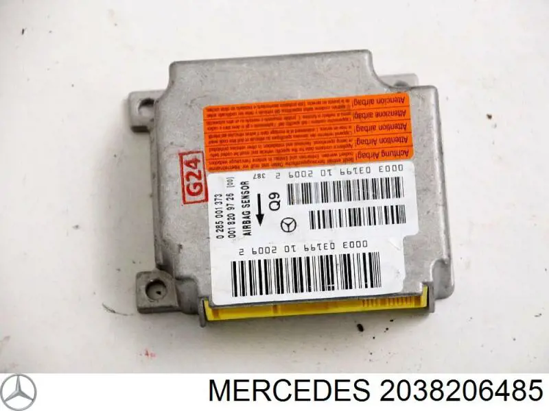 Модуль-процесор керування подушки безпеки A2038206485 Mercedes