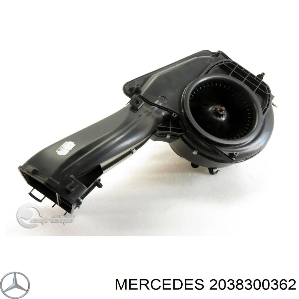 A2038300362 Mercedes Корпус печі в зборі