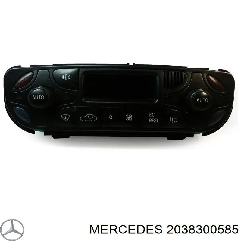Блок управління кондиціонером A2038300985 Mercedes