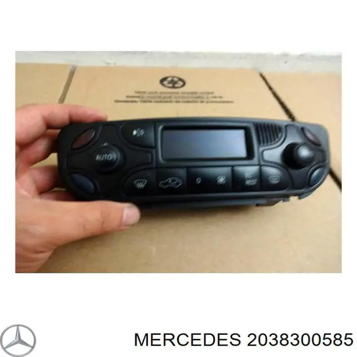 Блок управління режимів опалення / кондиціонування Mercedes A2038300985