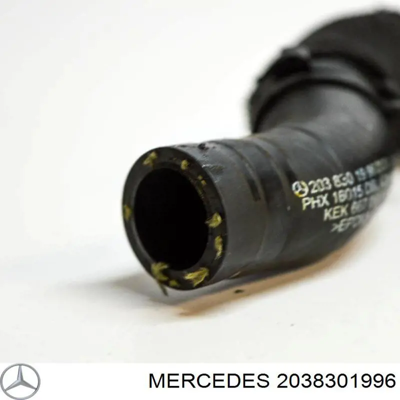 Шланг розширювального бачка, нижній Mercedes A2038301996 ціна, від 6.33 USD
