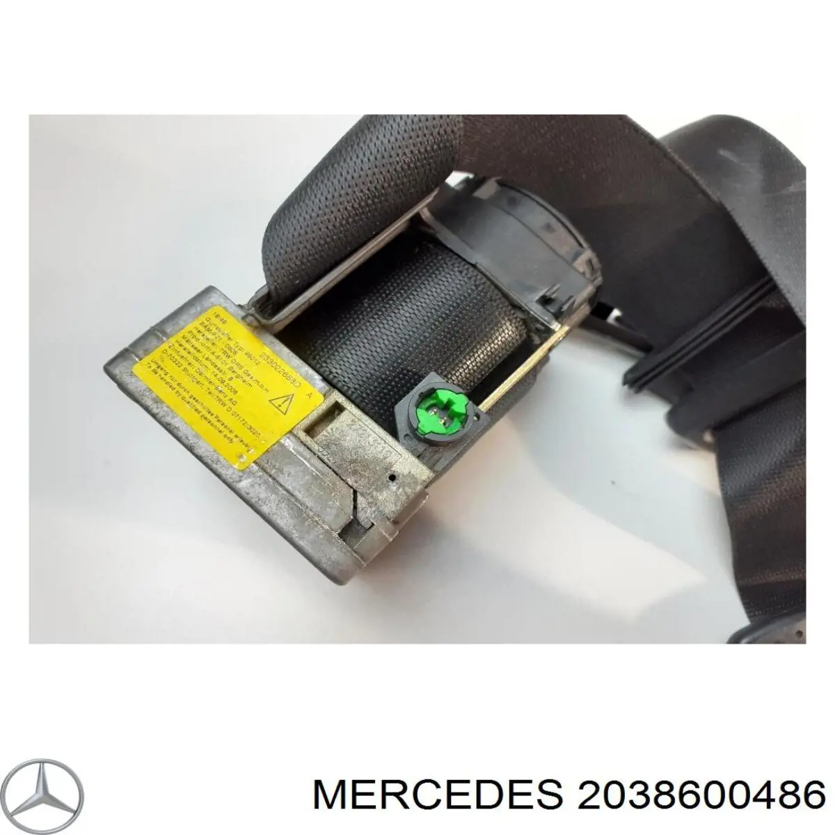 Купити A2038600486 Mercedes Пасок безпеки передній правий