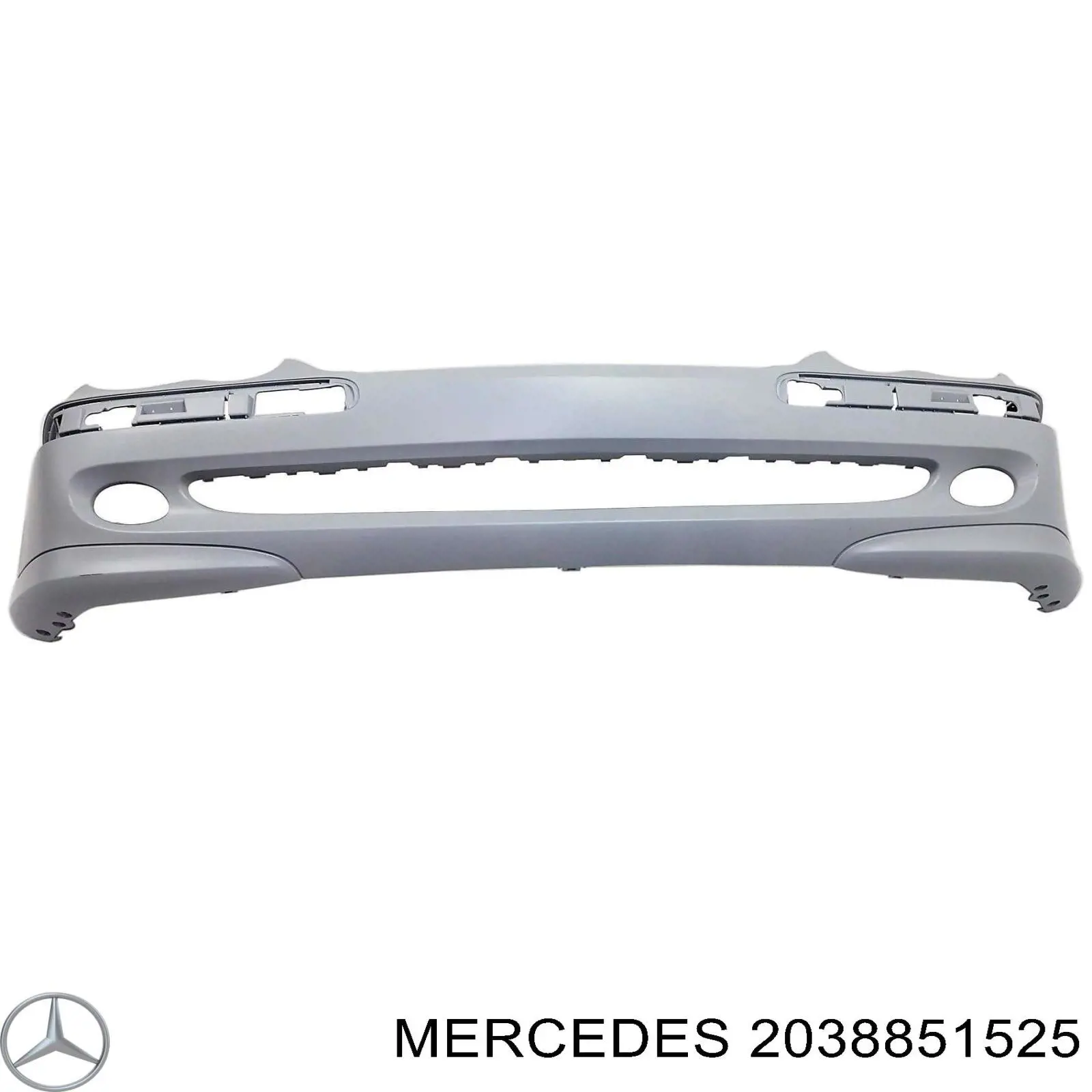 Бампер на авто Mercedes A2038851525 ціна, від 42.55 USD