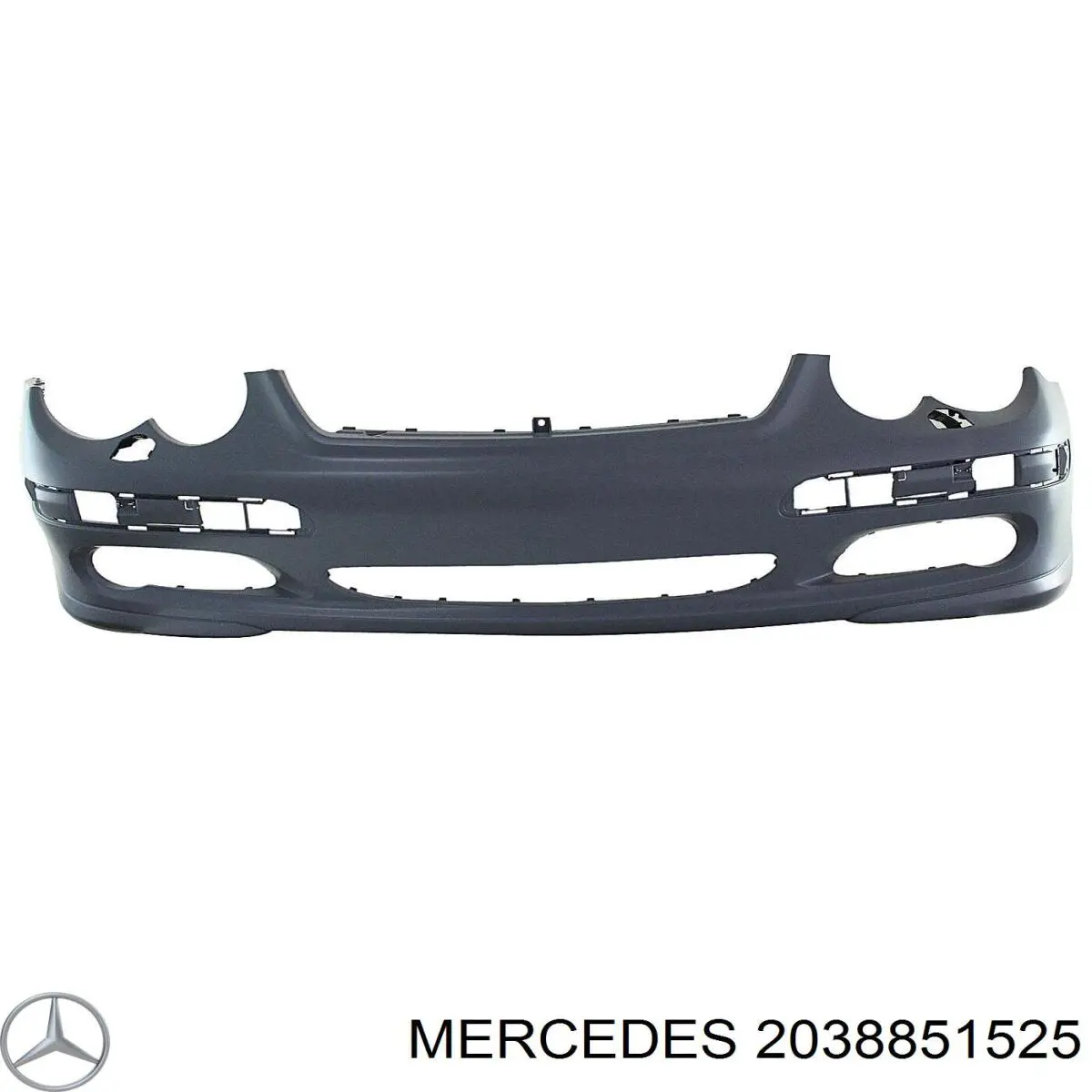 Бампер на авто Mercedes A203885152567 ціна, від 253.31 USD