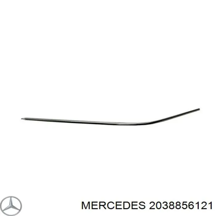 Молдинг переднього бампера, лівий Polcar 5003077 ціна, від 13.94 USD