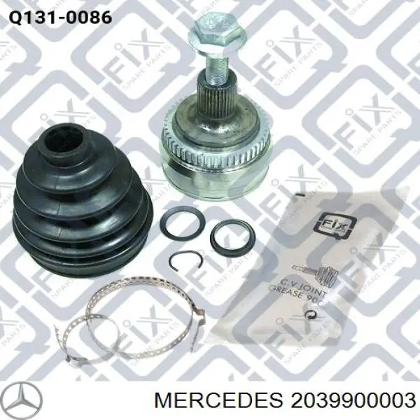 Купити A0169901301 Mercedes Болт передньої півосі (ШРКШа)