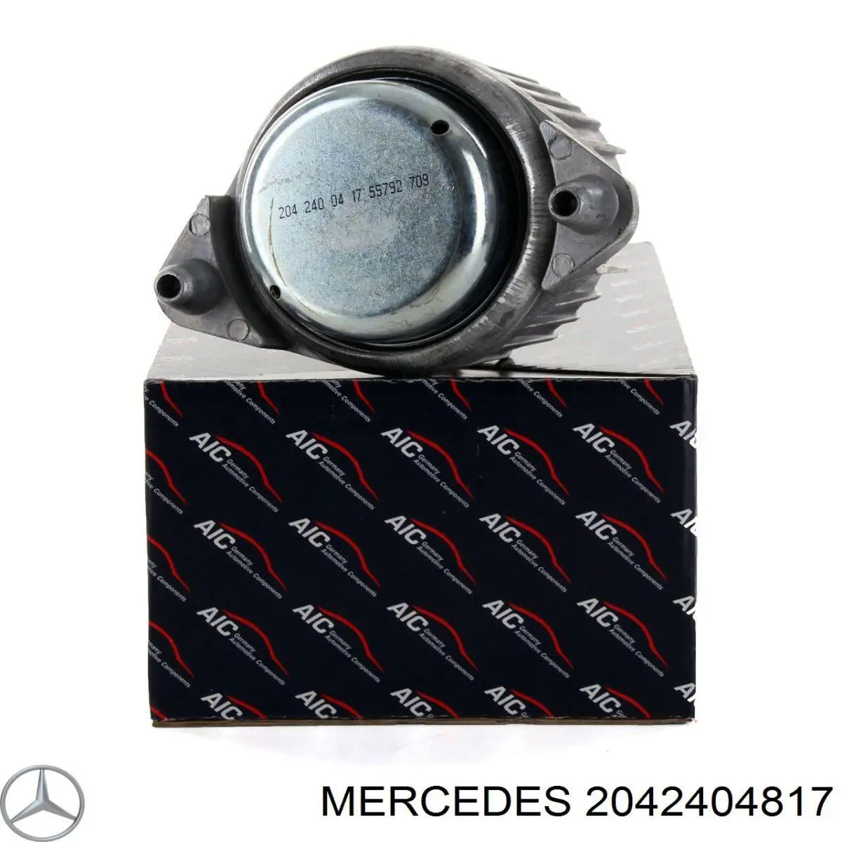 2042404817 Mercedes подушка (опора двигуна, ліва)