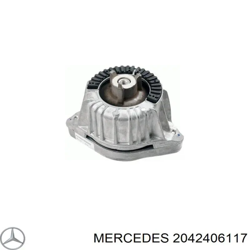 Подушка (опора) двигуна, права передня Mercedes A2042406117 ціна, від 90.76 USD