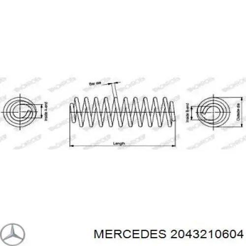 Пружина передня 993670 Sachs