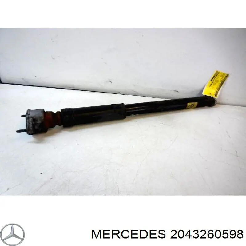 2043260598 Mercedes амортизатор задній