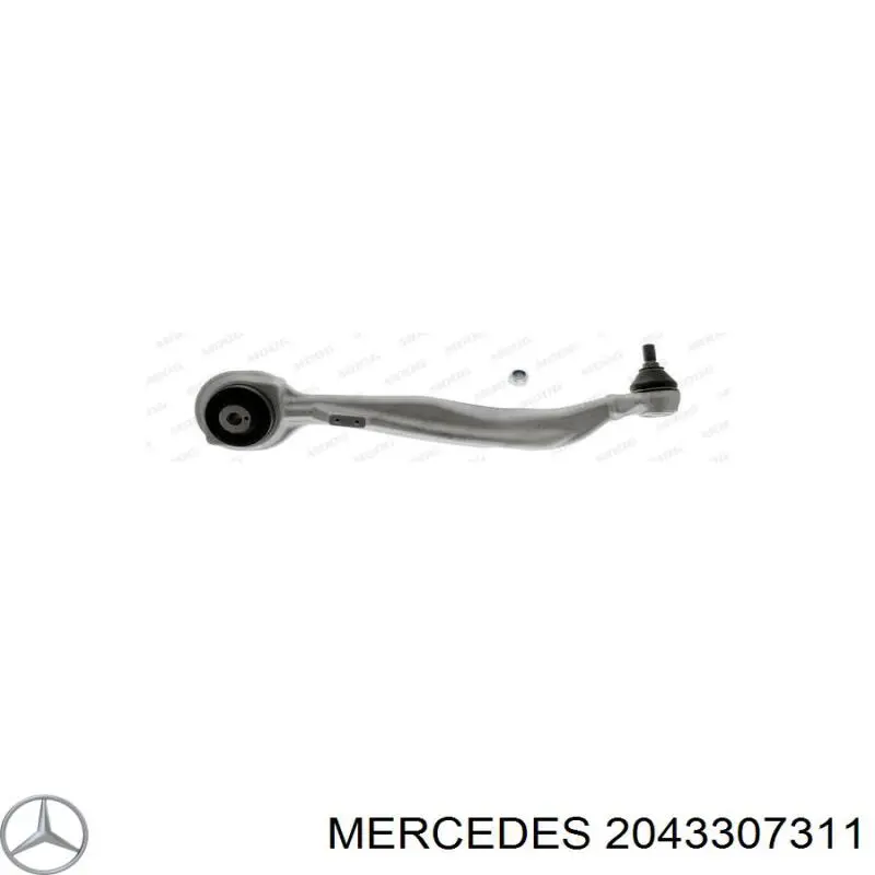 Важіль передньої підвіски верхній, лівий Mercedes A2043309011