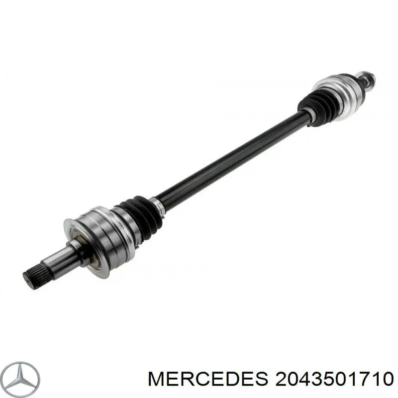 Купити A2043508023 Mercedes Піввісь задня