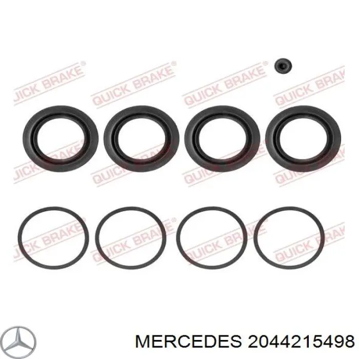 Купити A2044215498 Mercedes Супорт гальмівний передній правий