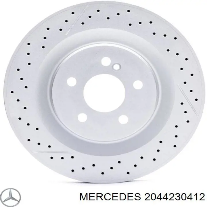  Гальмівні диски Mercedes C 