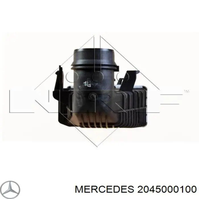 2045000100 Mercedes радіатор интеркуллера