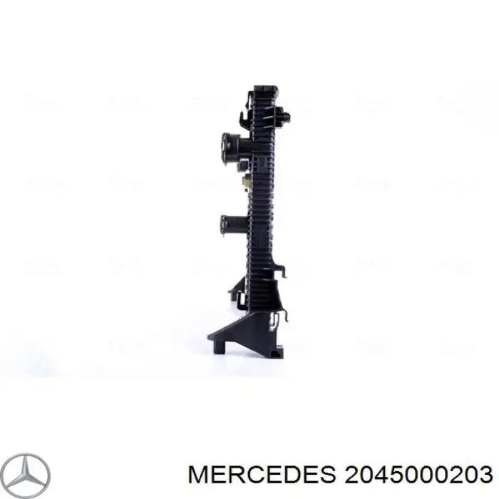 2045000203 Mercedes радіатор охолодження двигуна