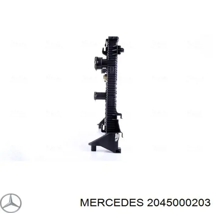 Радіатор охолодження двигуна 2045000203 Mercedes