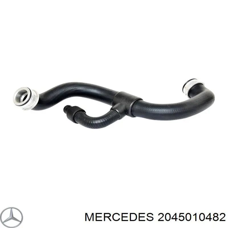 2045010482 Mercedes шланг/патрубок радіатора охолодження, нижній