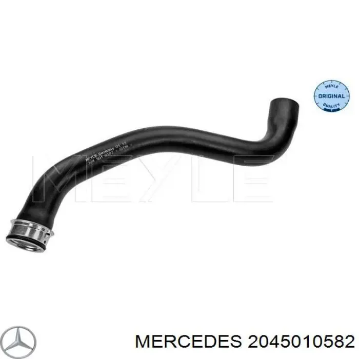 2045010582 Mercedes шланг/патрубок радіатора охолодження, верхній
