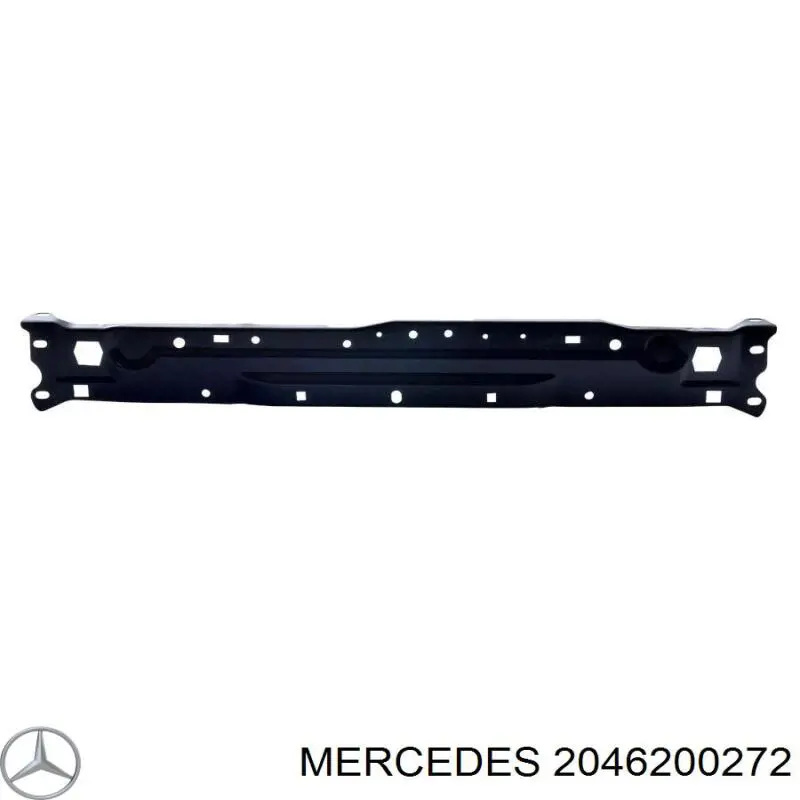 Супорт радіатора верхній/монтажна панель кріплення фар на Mercedes C (W204)