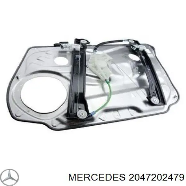 Механізм склопідіймача двері передньої, лівої на Mercedes C (W204)