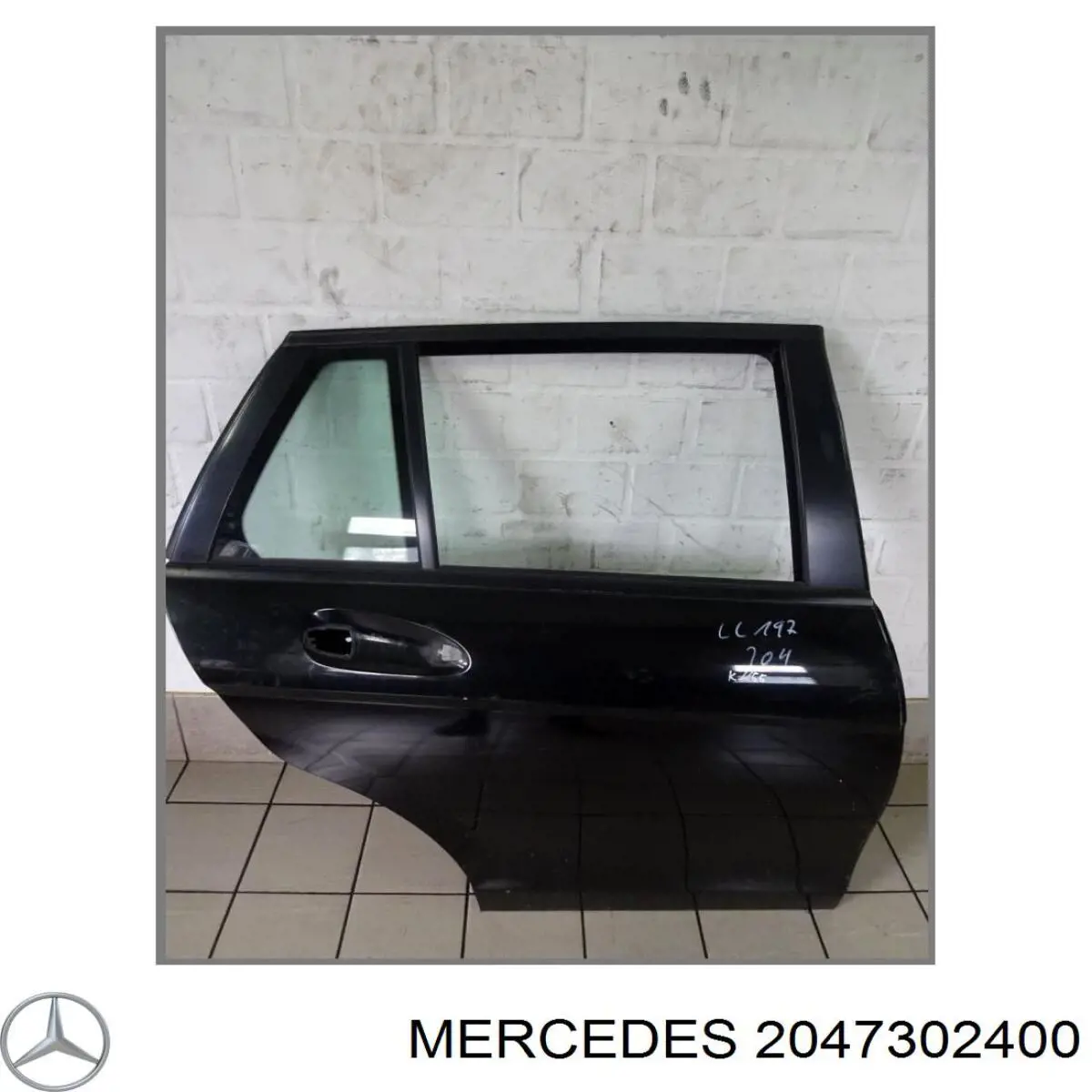 A2047302405 Mercedes Двері пасажирські задні праві