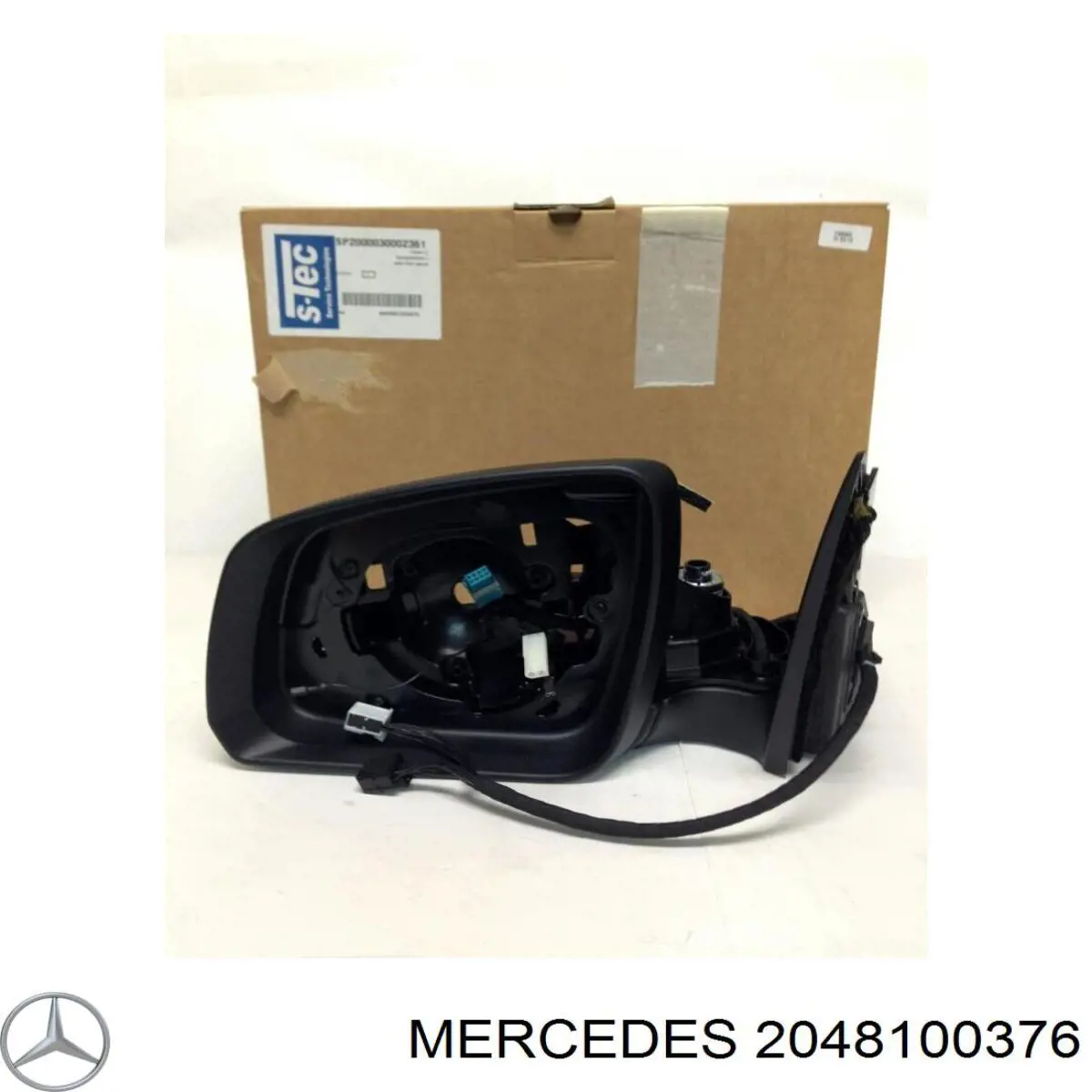 Купити A2048100376 Mercedes Бічне дзеркало заднього виду ліве