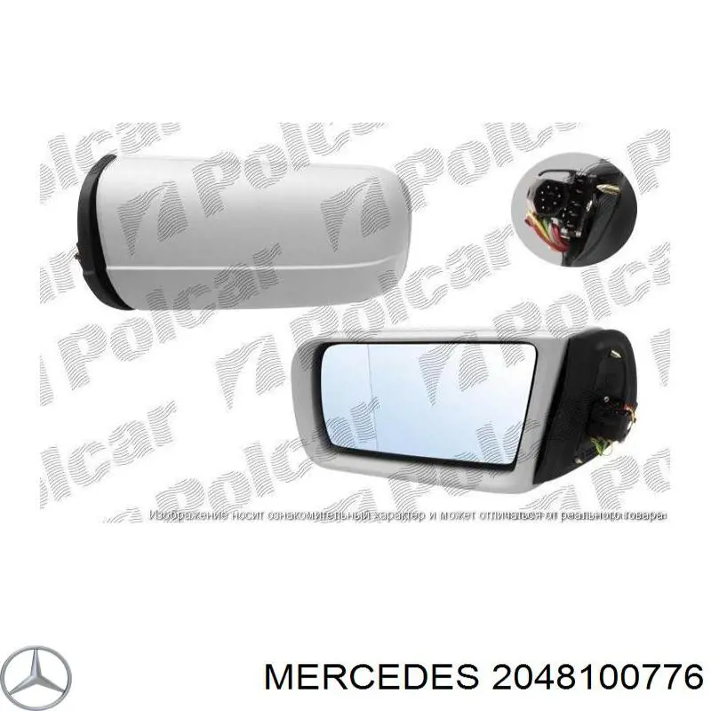 Ліве бічне дзеркало Mercedes A2048100776 ціна, від 146.50 USD
