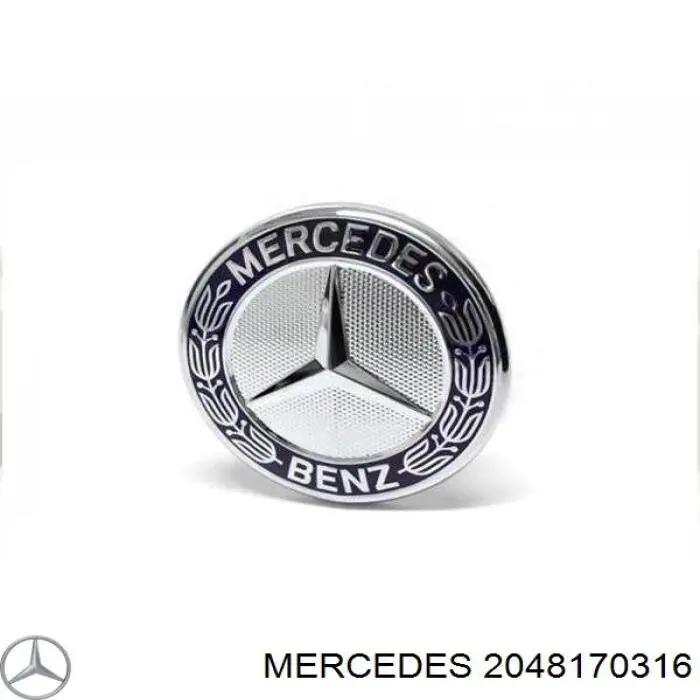 Емблема на решітку радіатора Mercedes A2048170316 ціна, від 12.67 USD