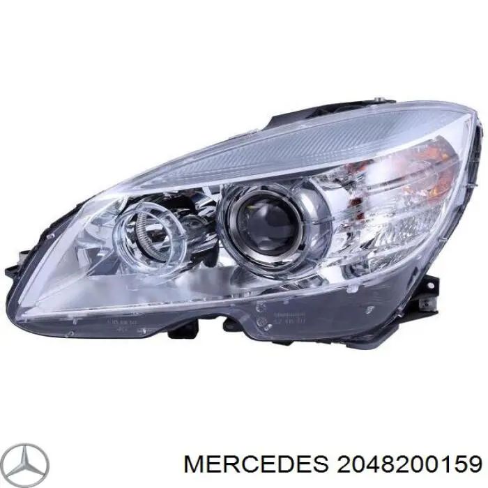 Фара ліва A2048202961 Mercedes