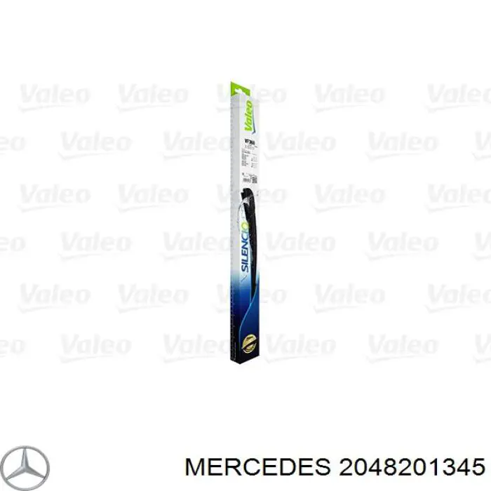204820380095 Mercedes щітка-двірник лобового скла, комплект з 2-х шт.