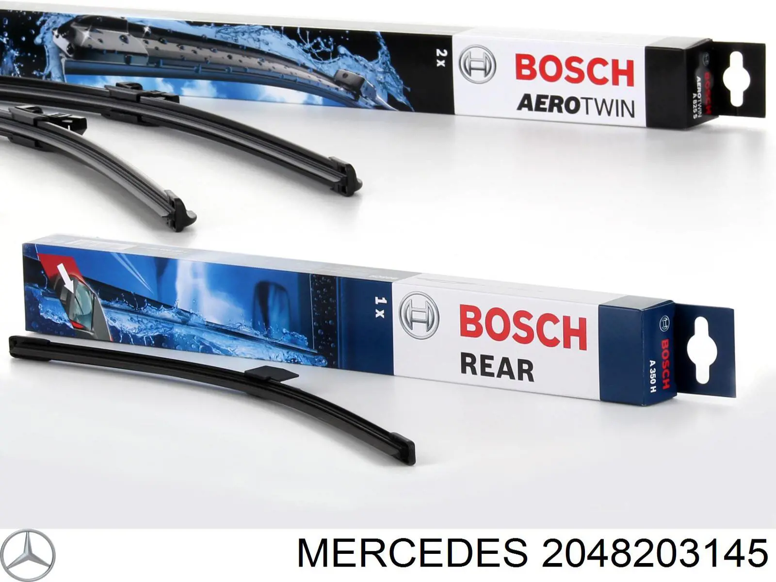 Щітки склоочисника A212820170090 Mercedes