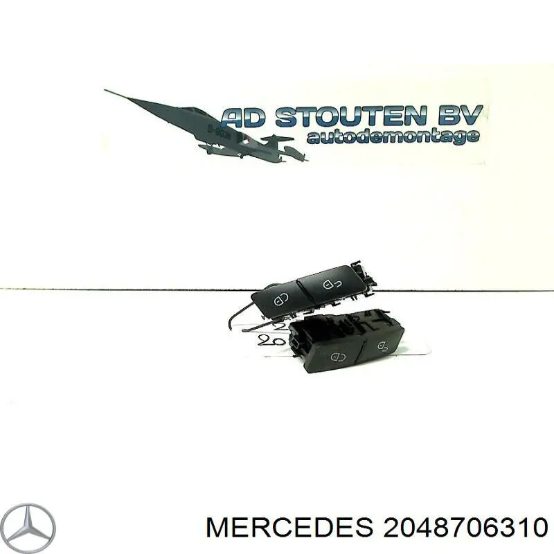  Mercedes A20487063109116 ціна, від 8.72 USD