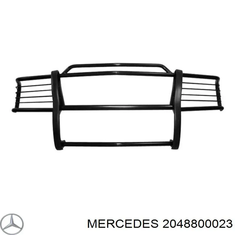 Решетка радиатора +954 на Mercedes C W204