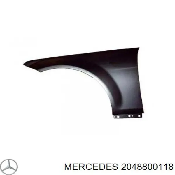 2048800118 Mercedes крило переднє ліве