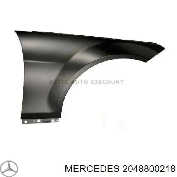 2048800218 Mercedes крило переднє праве