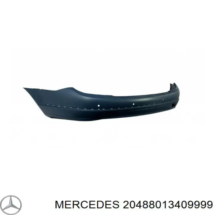 20488013409999 Mercedes бампер задній