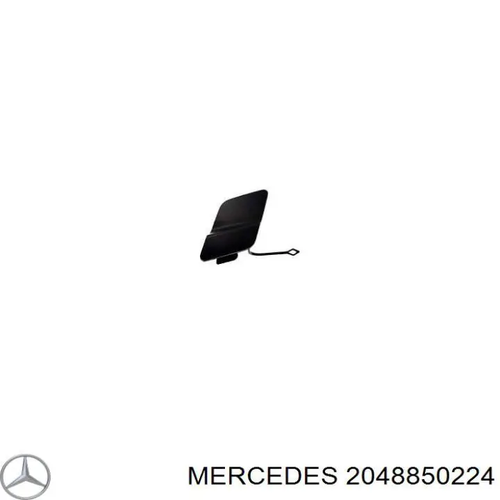 Купити A20488502249775 Mercedes Заглушки буксирувального гака