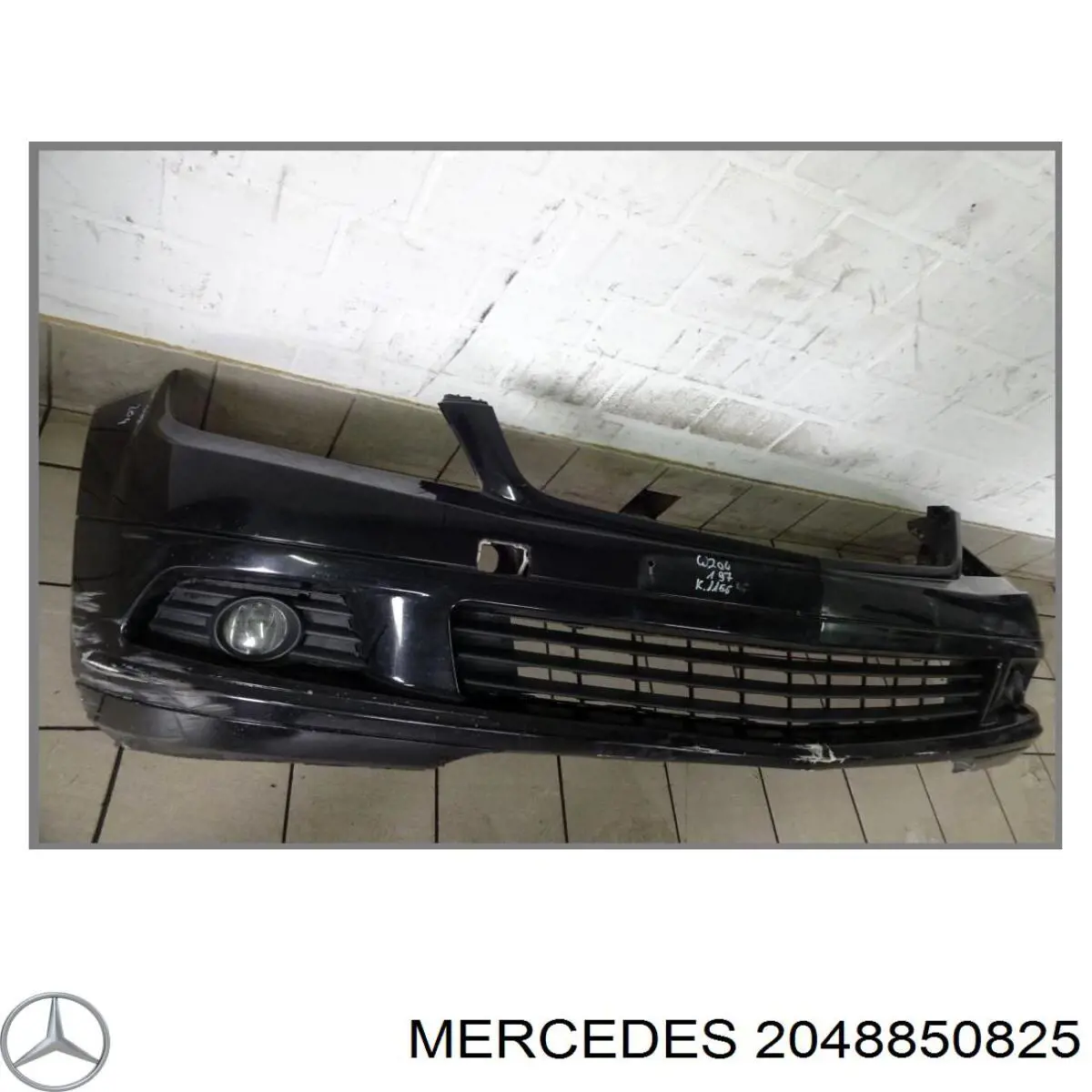 2048850825 Mercedes бампер передній