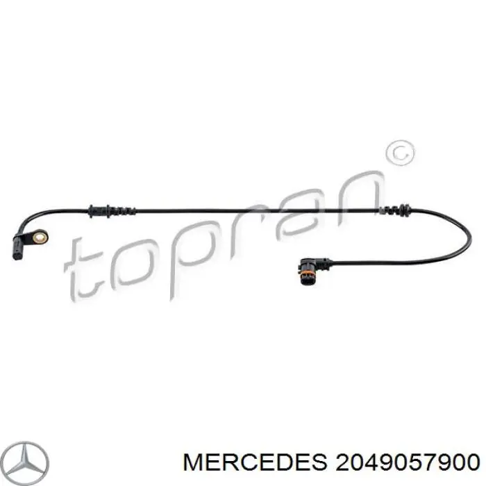 2049057900 Mercedes датчик абс (abs передній)