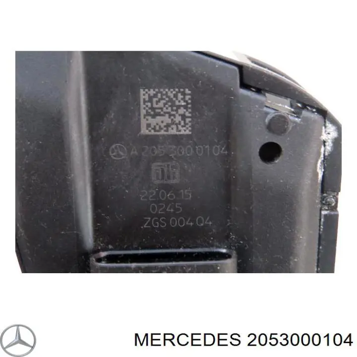 2053000104 Mercedes педаль газу (акселератора)