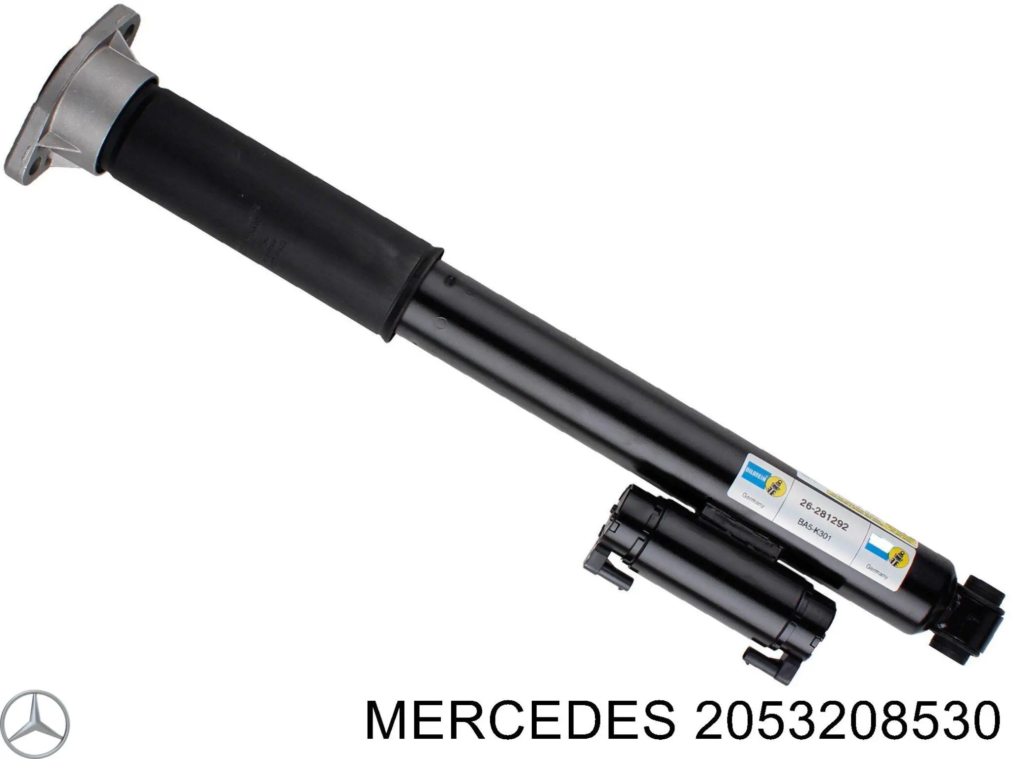 Амортизатор задній, лівий Mercedes A2053208530 ціна, від 129.36 USD